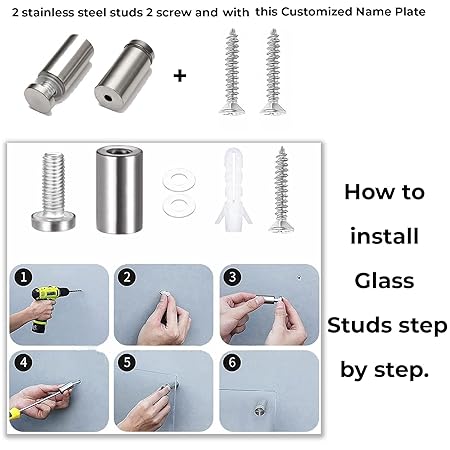 Customized Frosted & Shining Look Acrylic Name Plate Embossed Letter Laser Cut for Entrance Decoration (12inX12in)_ch02