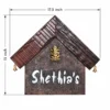 Gharaakaar - Decorative Wooden Name Plate