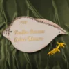 Shankha - Off-white Resin Nameplate