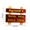 Nameplatewali Teakwood Agrawal's Customized Nameplates