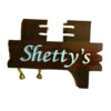 Nameplatewali Teakwood Shetty's Customized Nameplates