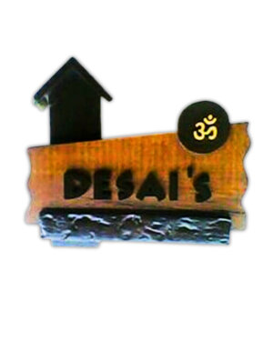 Nameplatewali Teakwood Desai's Customized Nameplates