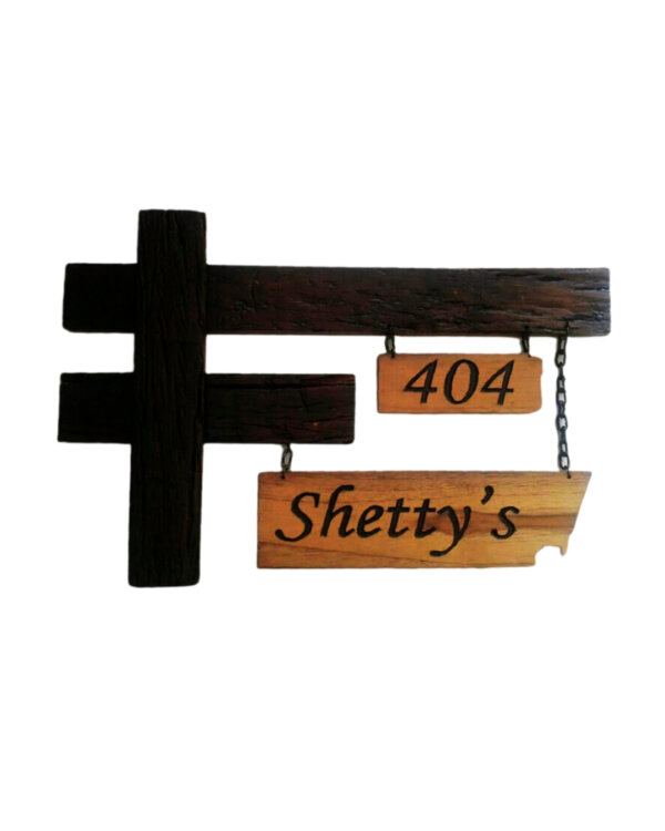 Nameplatewali Teakwood Customized Nameplates