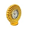 amiicraft Wooden Round shap Table Clock for Home and Office Gifting use