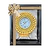 amiicraft Wooden Round shap Table Clock for Home and Office Gifting use