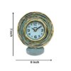 amiicraft Antique Wooden Table Clock for Bed Room and Office Table use